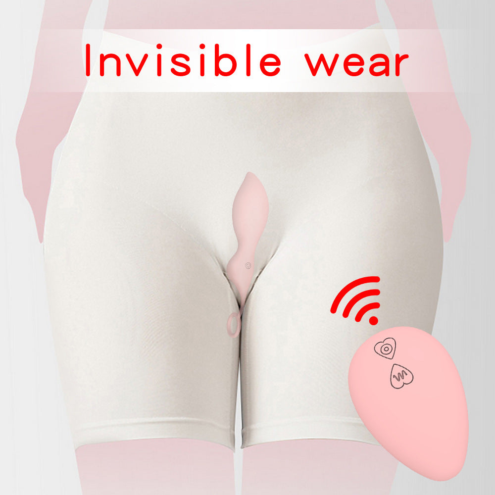 Liquid all wrapped adhesive remote control vibration invisible wearing jumping egg