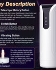 Automatic Male Masturbator Strong Vibration Stretching Vibration Heating