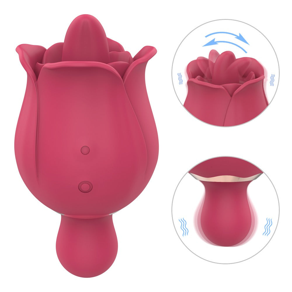 Rose Vibrator Female Masturbator