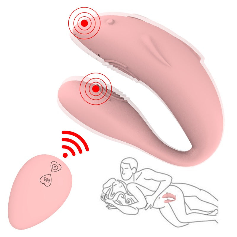 U-Shaped Wearable Vibrator Female Sex Toy