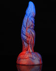 Flame beast mixed color liquid silicone super large realistic simulation dildo female masturbator