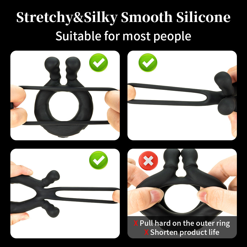 App controlled male vibrating penis ring male masturbator toy couple sex toys