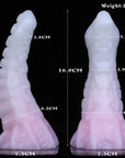 Special Shape Mixed Color Dildo Female Silicone Large Size Masturbator