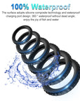 Comfort Delay Penis Ring Elastic Compound Ring 6 Pack Set