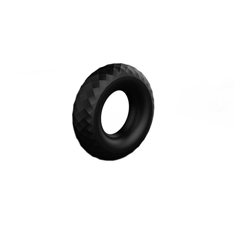 Thickened silicone delay penis ring for men elastic donut