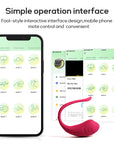 Tadpole-shaped APP remote control mini portable hidden vibrating panties female flirting vibrator adult sex toys