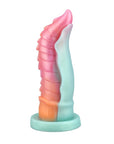 Special Shape Mixed Color Simulation Dildo Liquid Silicone Female Masturbator Adult Sex Toys