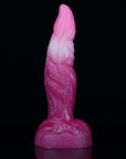 Flame beast mixed color liquid silicone super large realistic simulation dildo female masturbator
