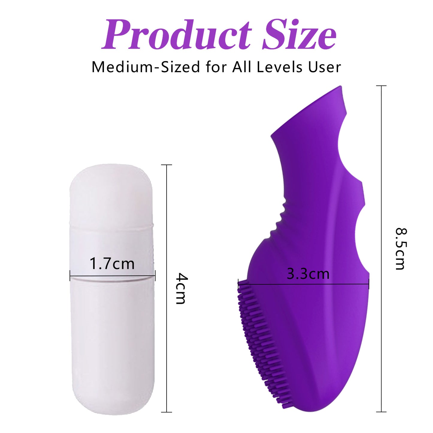 G-spot vibration finger sleeve female AV vibration massager