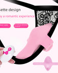 Wearable panty vibrator app wireless remote control vibration panty invisible masturbator female sex toy