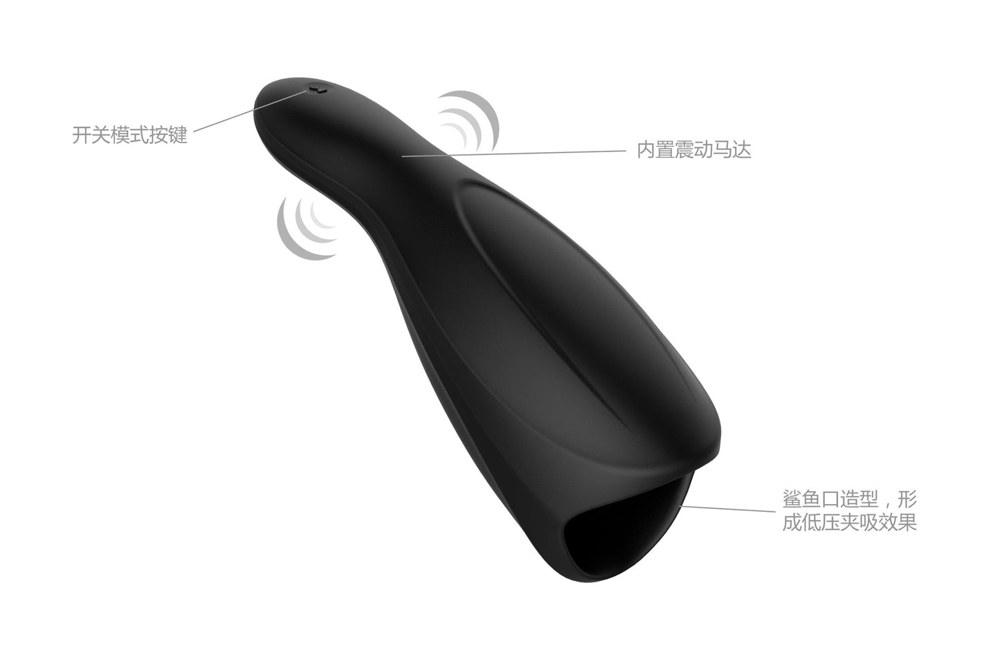 MiMao Black Warrior Petal Sex Men's Trainer Massager Adult Sex Toys