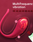 Tadpole-shaped APP remote control mini portable hidden vibrating panties female flirting vibrator adult sex toys