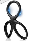 Lucky Love Triangle Lock Penis Ring Men's Triple Bondage Ring Couple Adult Sex Toys