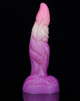 Flame beast mixed color liquid silicone super large realistic simulation dildo female masturbator