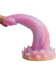 Cobra simulation special-shaped silicone soft meat luminous mixed color realistic dildo