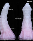 Special Shape Mixed Color Dildo Female Silicone Large Size Masturbator