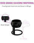 Silicone Delay Double Ring Penis Ring Couple Sex Toy Sex Supplies