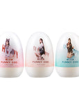Japanese imported portable masturbation egg soft glue male masturbator
