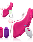 Women's APP Remote Control Wearable Vibrator Flirting Vibration Massager Couple Sex Toy