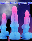 Brand new mechanical dog dildo mixed color artificial animal genital masturbation stick
