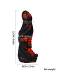 Orissi new mixed color liquid silicone dildo simulates alien large size masturbator