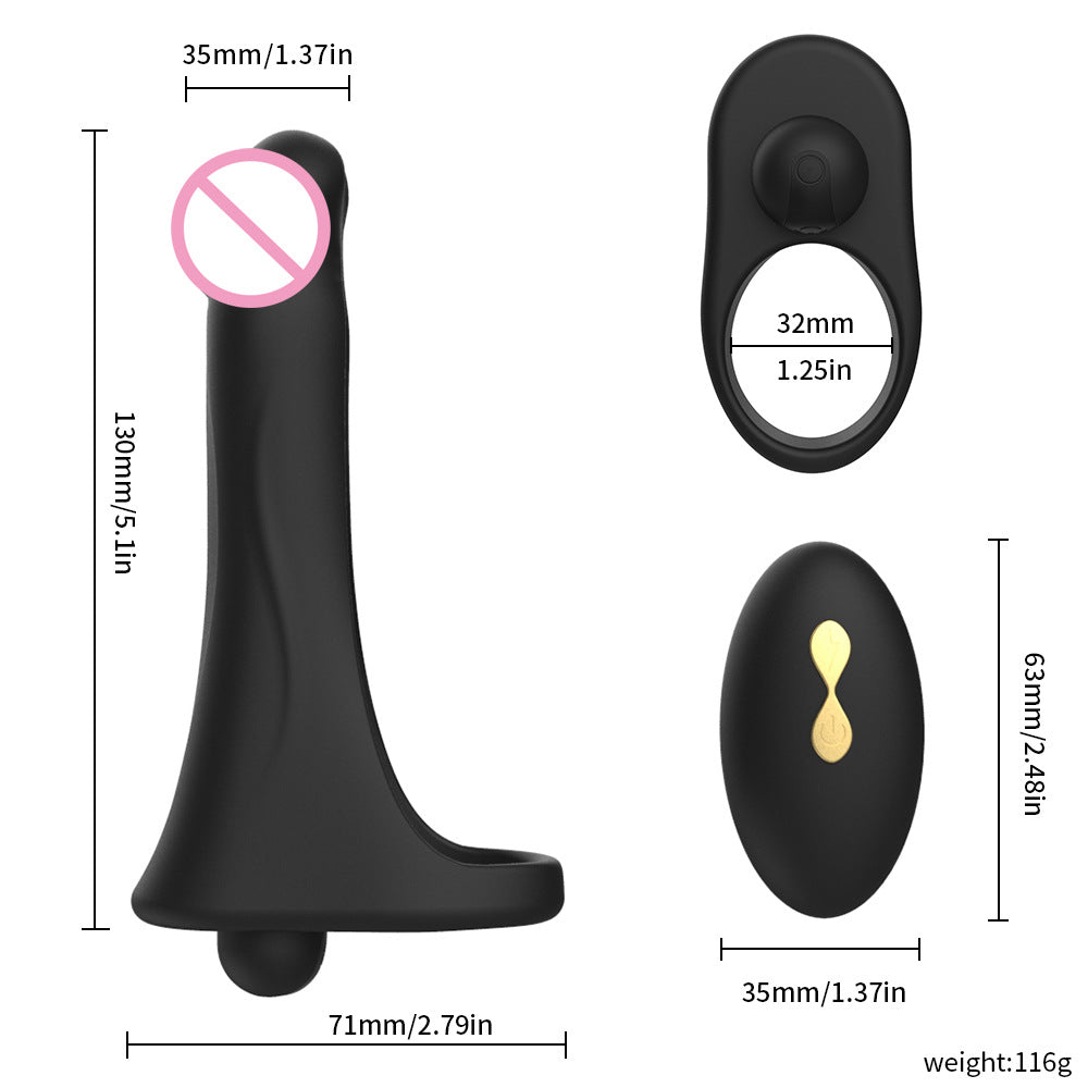 Olisi wireless remote control vibrator male condom flirting best couple sex toy