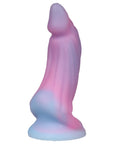 Alien mixed color unicorn luminous silicone penis simulation dildo