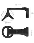 Silicone Delay Double Ring Penis Ring Couple Sex Toy Sex Supplies