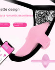 Wearable panty vibrator app wireless remote control vibration panty invisible masturbator female sex toy