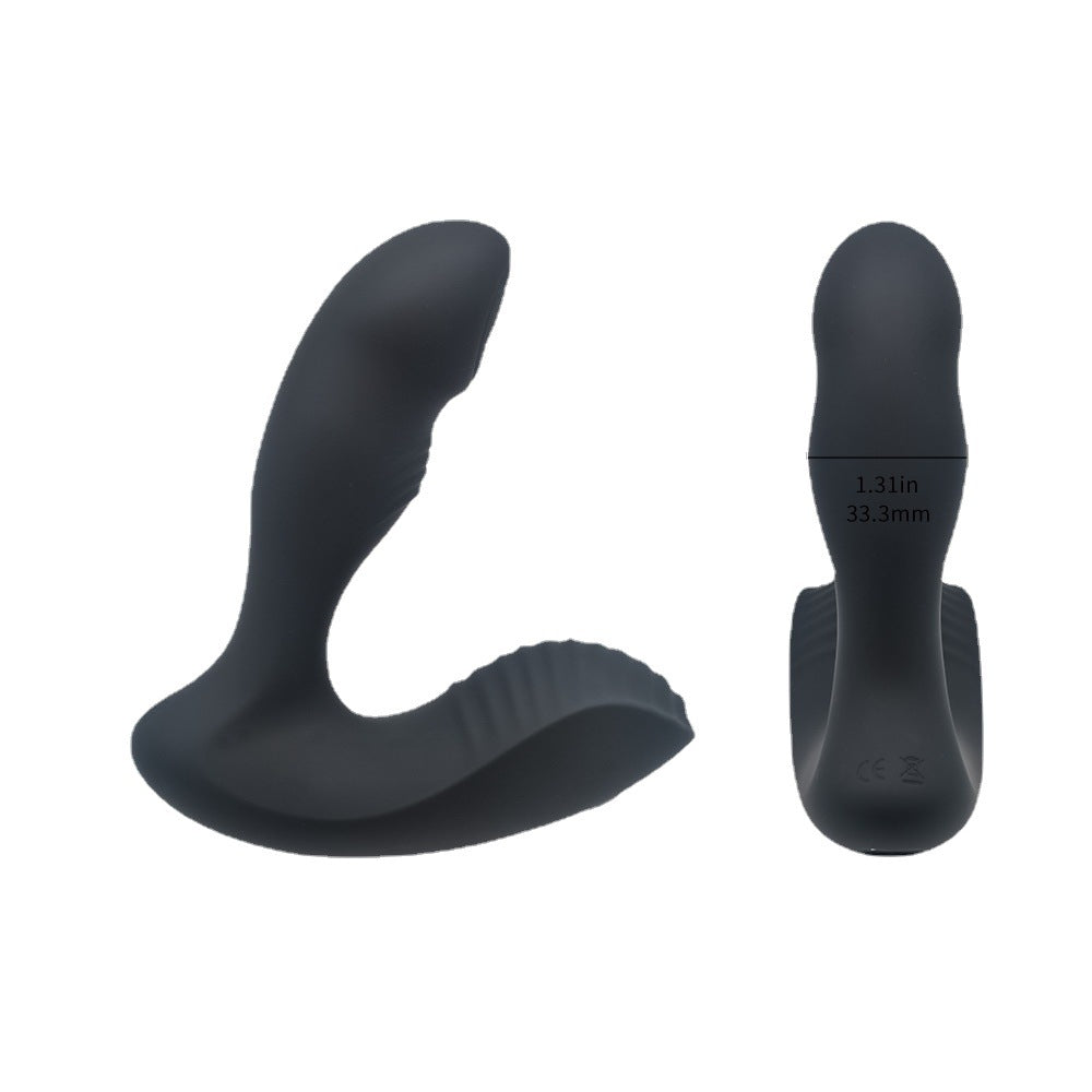 Wireless remote control vibration G-spot prostate massager male masturbator training