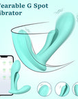 Female panty vibrator, APP-controlled fun massage stick, wearable vibrator sex toy