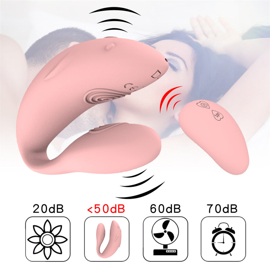 U-Shaped Wearable Vibrator Female Sex Toy