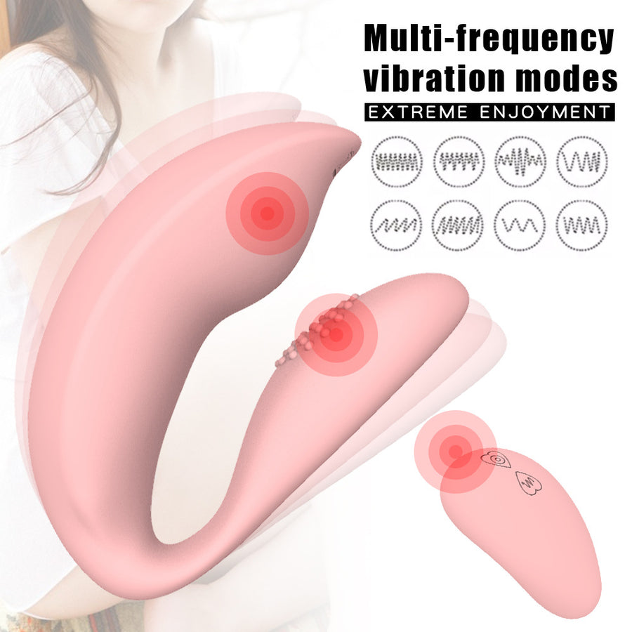 U-Shaped Wearable Vibrator Female Sex Toy