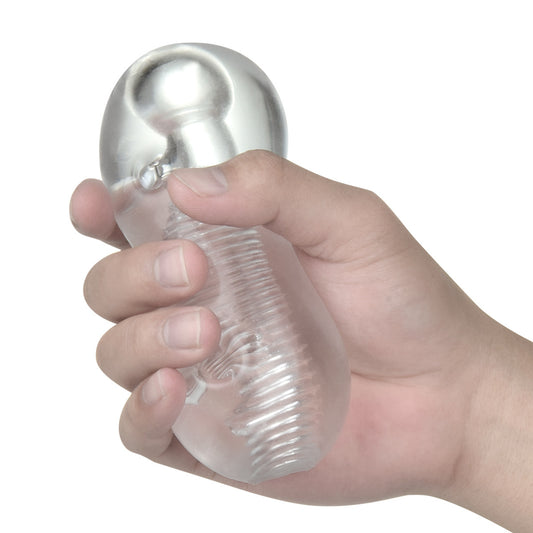 Transparent Super Tight Portable Mini Masturbator Male Penis Trainer