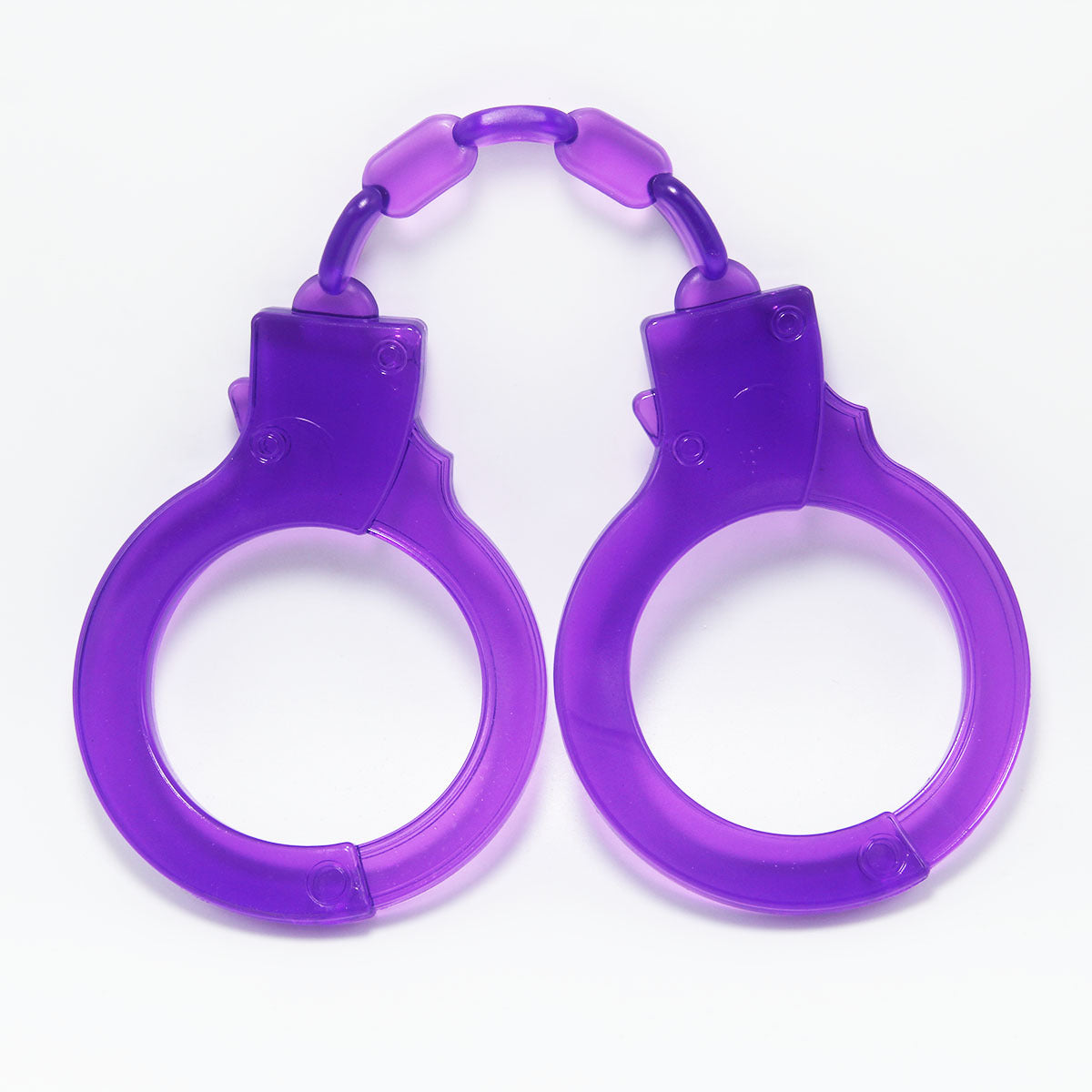 Soft Rubber BDSM Handcuffs - Comfortable Bondage Flirting Sex Toys for Couples