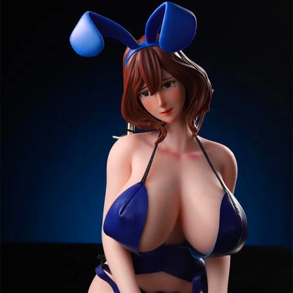 Sexy bunny girl figure mini sex doll