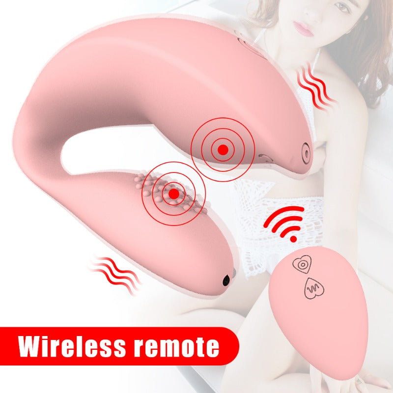 U-Shaped Wearable Vibrator Female Sex Toy