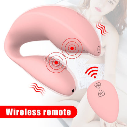 U-Shaped Wearable Vibrator Female Sex Toy