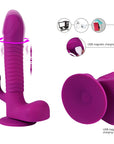 Angus Wireless Remote Control Vibrator Electric Dildo Butt Plug Masturbator