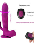 Angus Wireless Remote Control Vibrator Electric Dildo Butt Plug Masturbator