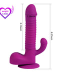 Angus Wireless Remote Control Vibrator Electric Dildo Butt Plug Masturbator