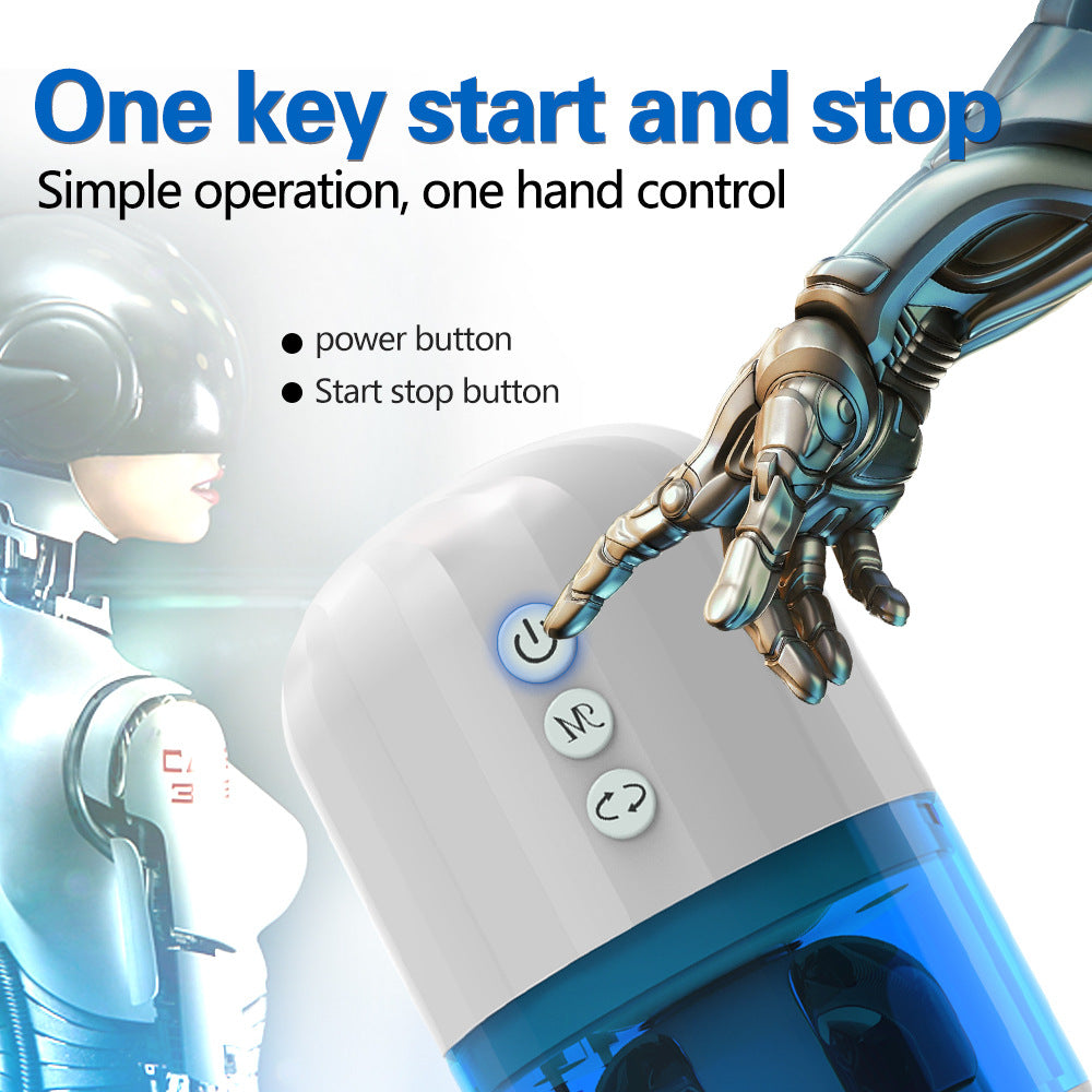 Fully automatic rotating vibration exerciser masturbation cup adult male masturbator