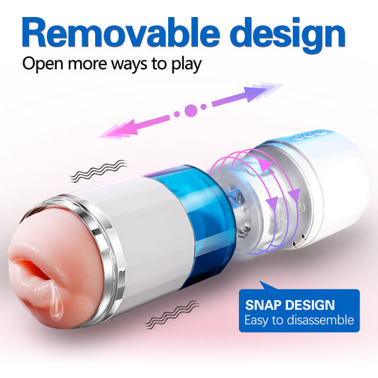Fully automatic rotating vibration exerciser masturbation cup adult male masturbator