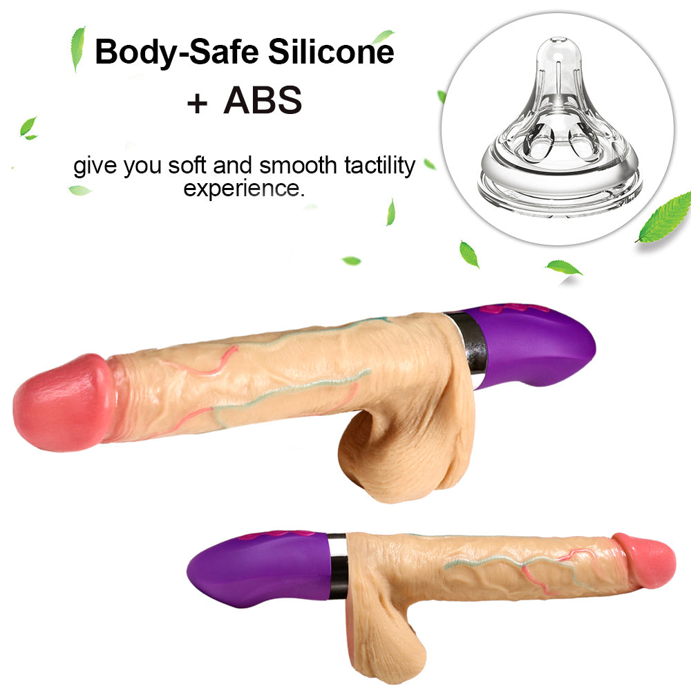 Liquid Silicone Electric Vibrating Dildo