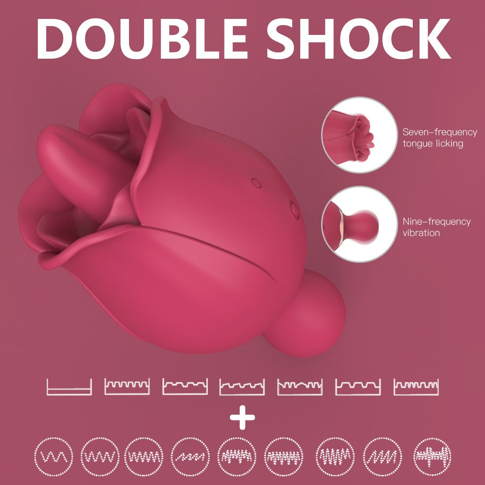 Rose Vibrator Female Masturbator