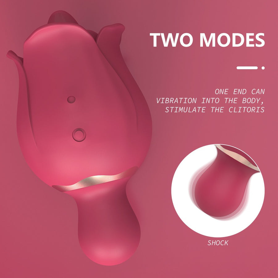 Rose Vibrator Female Masturbator