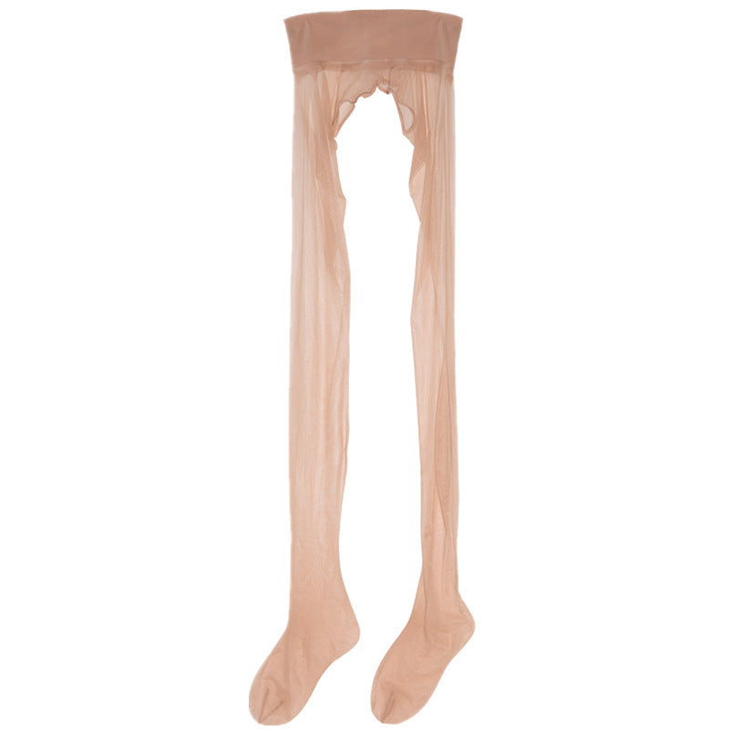 Toe Transparent Invisible Femal Silk Stockings