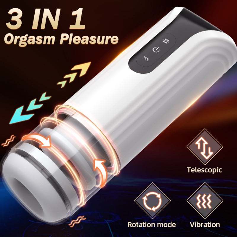 Automatic Male Masturbator Strong Vibration Stretching Vibration Heating