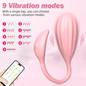 PP Wear Full Pack Gel Jumping Egg Inner and Outer Double Headed Vibrator