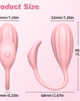 PP Wear Full Pack Gel Jumping Egg Inner and Outer Double Headed Vibrator